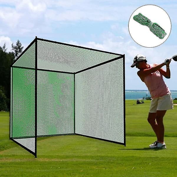 3*3m Golfnet Golf Træningsnet Golf Træningsnet Til Øvelse Kørsel Indendørs Udendørs