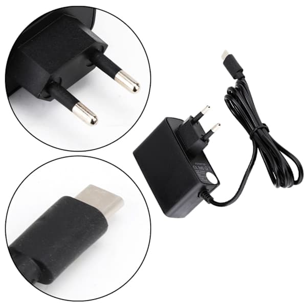 til Nintendo Switch Strømadapter DC 5V/2.4A Oplader 50/60Hz