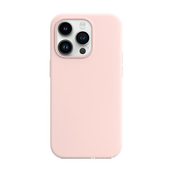 Applen silikonikuori MagSafella (iPhone 14 Pro Maxille) iPhone 14 Pro Max harmaa pinkki iPhone 14 Pro Max