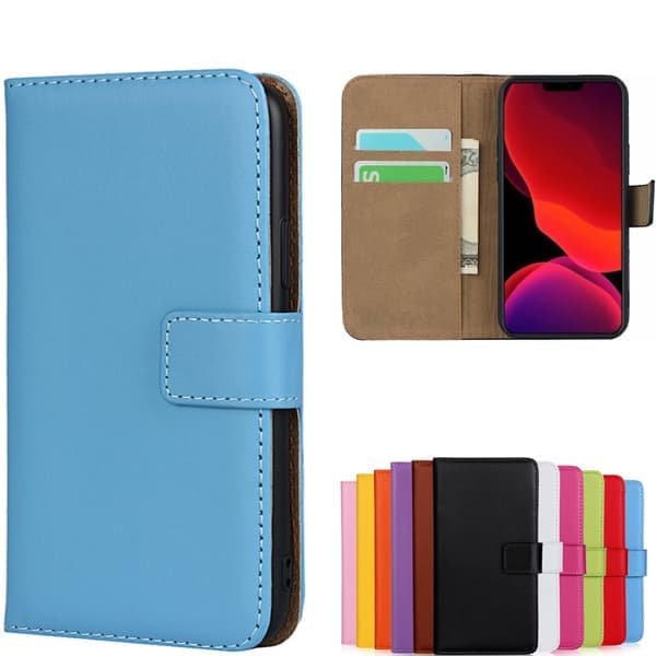 iPhone 13 pung etui skal mobil etui sort - SORT iPhone 13 sort black
