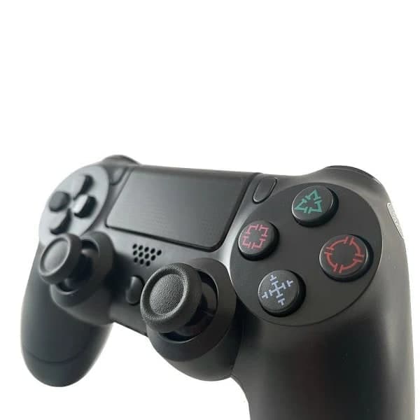 2-pak PS4-controllere DoubleShock trådløse gamecontrollere til PlayStation 4, sort