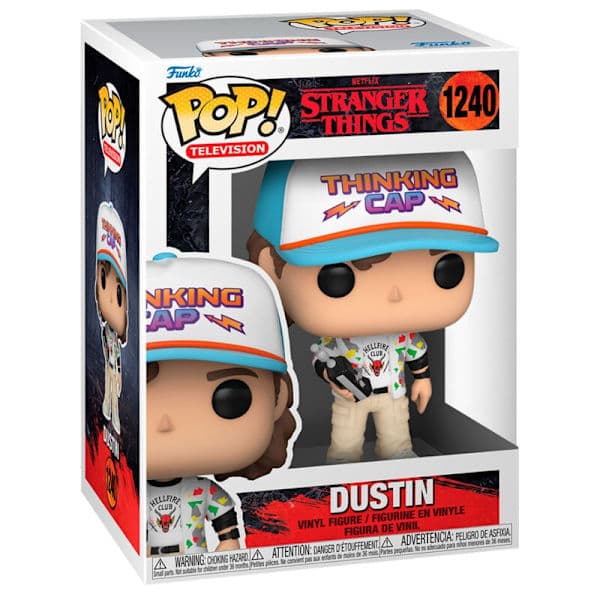 POP figur Stranger Things Dustin Multifarvet Vinyl
