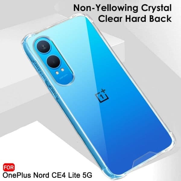OnePlus Nord CE4 Lite 5G Støtsikkert deksel med forsterkede hjørner