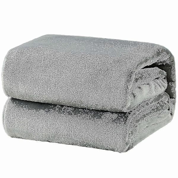 200*230cm Sort Pink Grå Violet Fleecetæppe Luksus Varm Hjemmesofa Sengekast_en lilla purple
