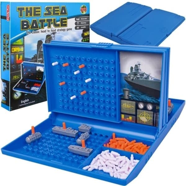 Senke skip / Battle Fleet - Spill / Strategispill - Brettspill Blå
