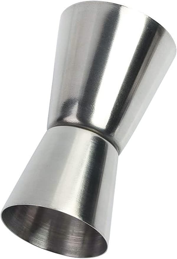 25 ml/50 ml Jigger i rustfritt stål, dobbel målekkopp for sprit, dobbel jigger for bar, cocktailshotmål