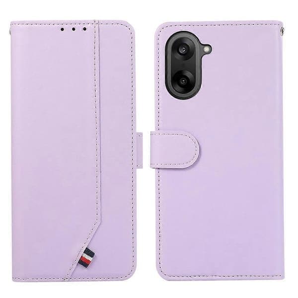 OnePlus Nord CE5 5G Plånboksfodral i PU-läder Purple