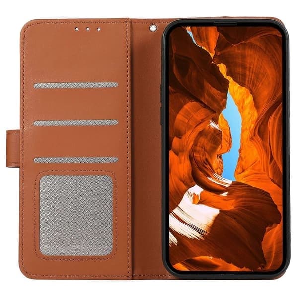OnePlus Nord CE5 5G Plånboksfodral i PU-läder Brown