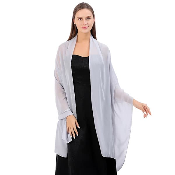 Aftenkjoler Sjal Dame Cape Wraps LYSEBLÅ LYSEBLÅ Lyseblå Lyseblå Light Blue Light Blue