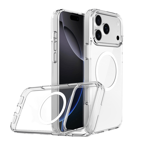 iPhone 17 PRO -kuori - MagSafe läpinäkyvä kuori