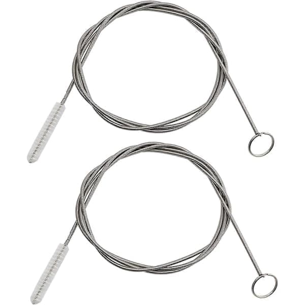 2-pack 152 cm lång piprensare flexibel rengöringsborste för kylskåp [D]
