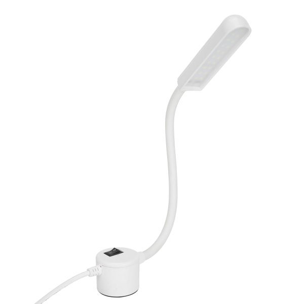 Sylys 30LEDs øyebeskyttelseslampe perler USB-drevet symaskinlys med magnetisk monteringssokkel
