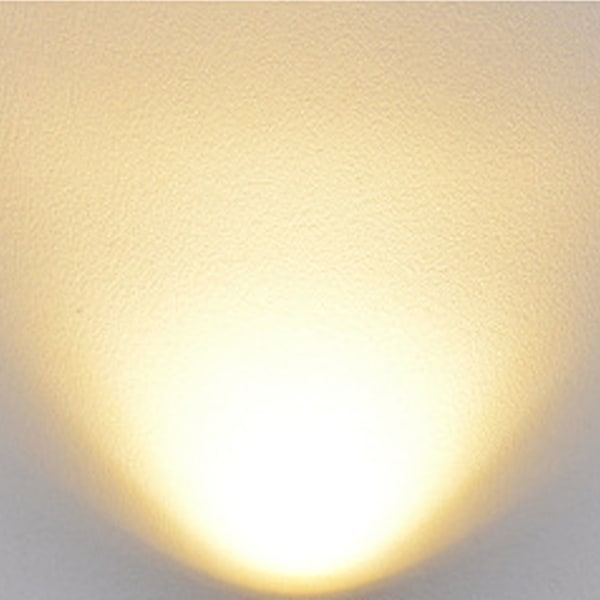 Mini innfelt COB-spotlight Stabil varmespredning LED-innfelt takspotlight 3W Sølvlampehus AC85‑265V Varmt hvitt lys 3000K