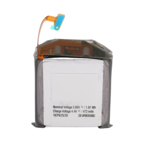 3,85V Klokkebatteribytte EB BR800ABU Lithium Ion-batteri for Samsung Galaxy Gear S4 46mm SMR800 SMR805