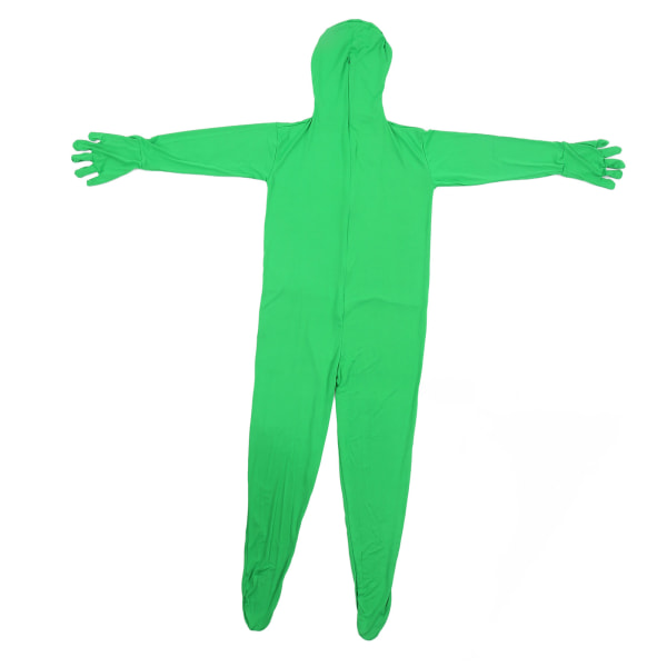 Valokuvaus Vihreä Chromakey Bodysuit Unisex Stretch Adult Puku katoava mies kuvausta varten 180cm