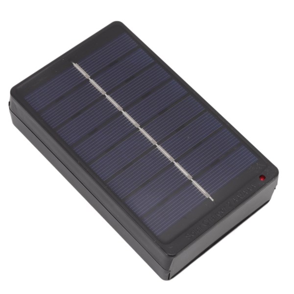 Solpanel Batteriladdare Case Box 1W 4V för AA AAA 1,2V Batterier Utomhustillbehör
