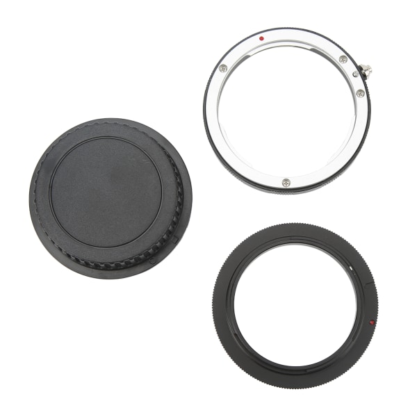 58 mm makro omvendt adapterring bakre linsemontering beskyttelsesring og deksel for EF-montering 58 mm filtertråd objektivkamera