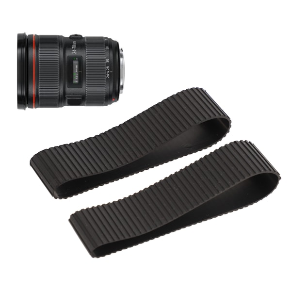 Kamera zoom og fokus gummiring Digitalkamera reparasjon vedlikeholdstilbehør for EF 24-70 mm F2.8 II objektiv