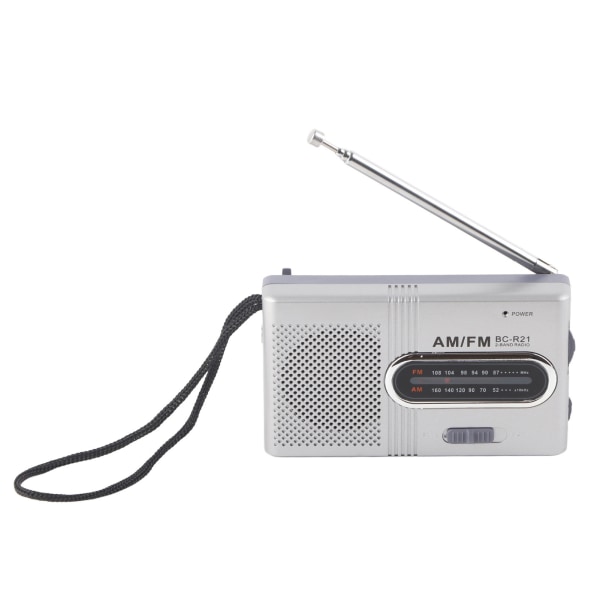 Universal Bærbar AM/FM Mini Radio Stereo Højttalere Modtager Musikafspiller