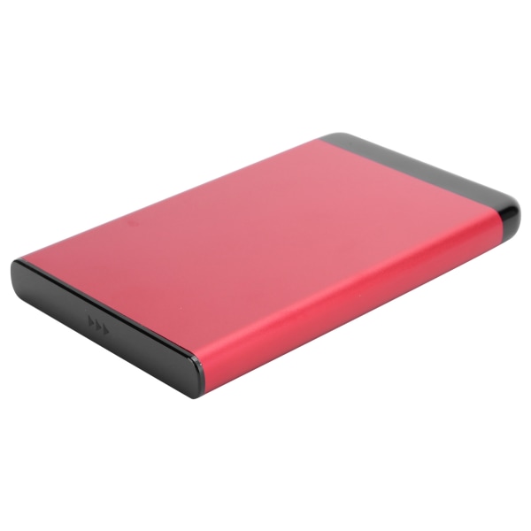 Mobil hårddiskhölje USB3.0 Bärbar 2,5-tums SSD/HDD för SATA Aluminiumlegeringshölje 8TB Rouge
