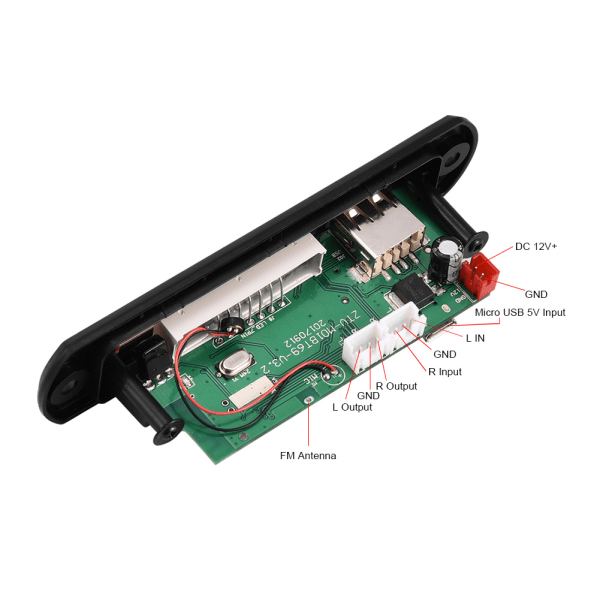 MP3-avkodarkort Ljud Trådlös Bluetooth modul USB SD FM handsfreesamtal