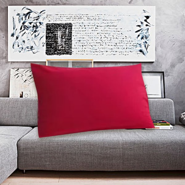 30x50cm Pure Color Miellyttävä ihoystävällinen tyynyliina tyynynpäällinen sohvan cover (tyyppi 5)