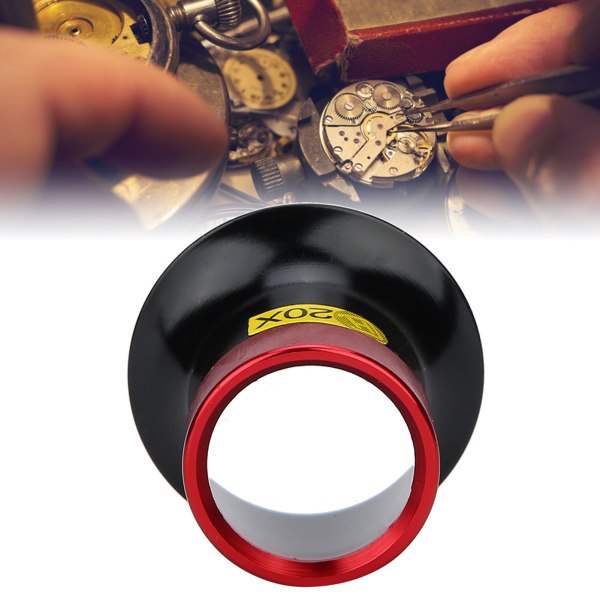 20X förstoringsglas lupp Watch Reparation Underhållsverktyg för urmakare