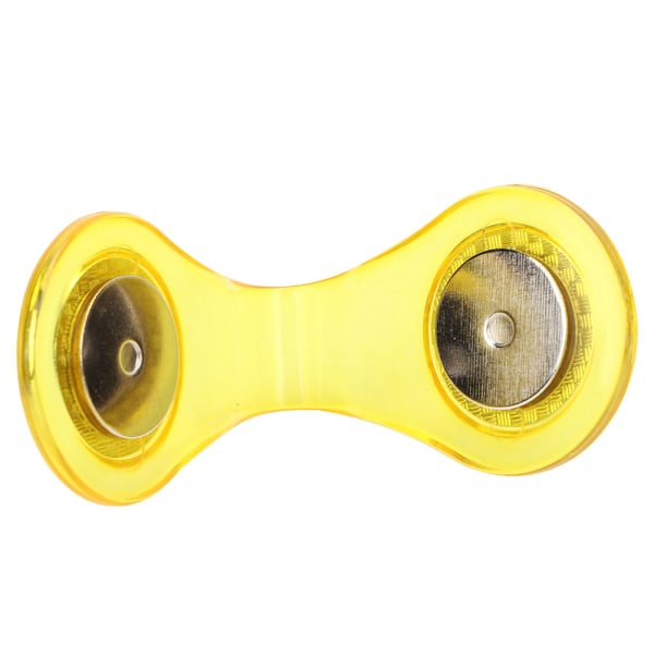 Multifunksjonelt magnetisk golfballmerke i rustfritt stål med hatteklips golfspillertilbehør (gul)