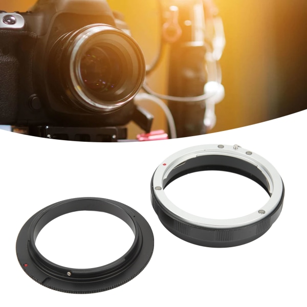 58mm Macro Reverse Adapter Ring Beskyttelsesring og dæksel til EF Mount 58mm Filter Gevind Lens Kamera