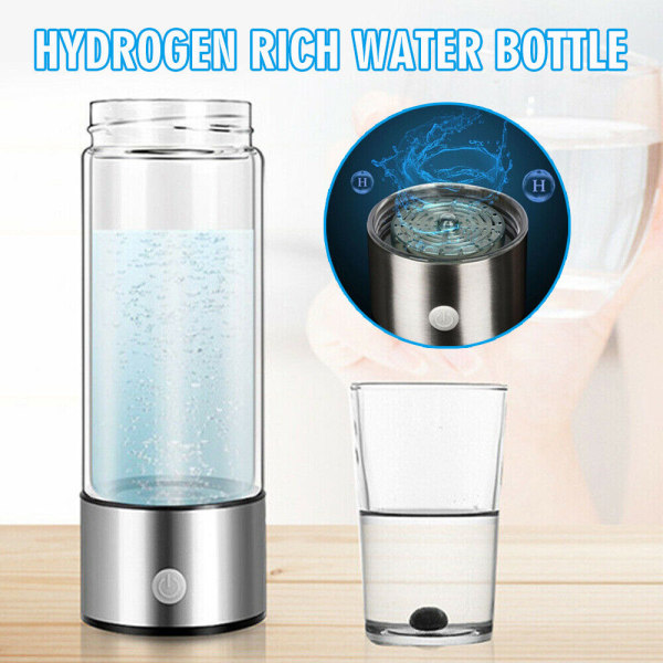 Hydrogen Generator Vattenflaska, Real Molecular Hydrogen Rich Wat NY vattenkokare