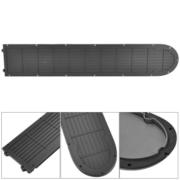 Plast svart botten cover Anti-sladd skyddsplatta för Xiaomi M365 elektrisk skoter