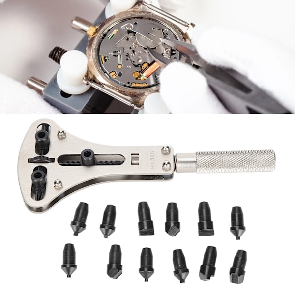 MH Alloy Watch Opener Wrench Professionell klockreparation Watch Back Case Opener Tool