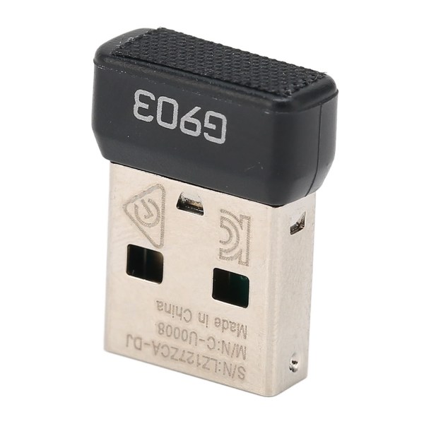 USB-mottaker trådløs 2.4G-mus-mottakeradapter erstatning for Logitech G903 trådløs mus