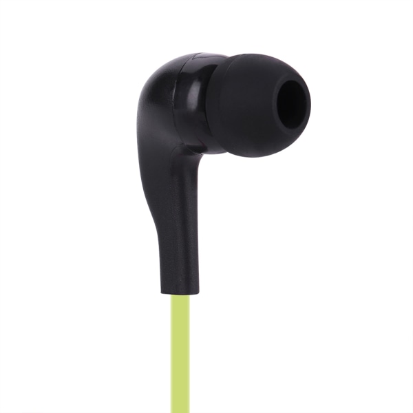 2 farger 2-pins øretelefon PTT Walkie Talkie Headset Flat Kabel Øretelefon Mic Hodetelefon (grønn)