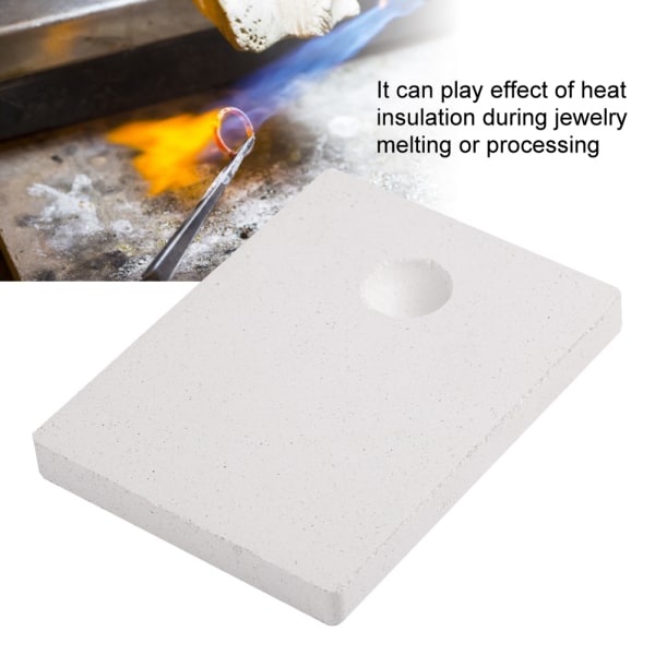Smykkefremstillingsverktøy isolerende ildstein for smykkesmelting av sveising termisk