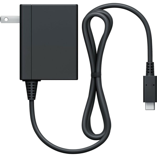 2024- power för Nintendo Switch/LITE/OLED kan användas som en original Nintendo-laddare, stöder Switch TV Dock-lägesutgång 15V2.6A laddare U.S. regulations