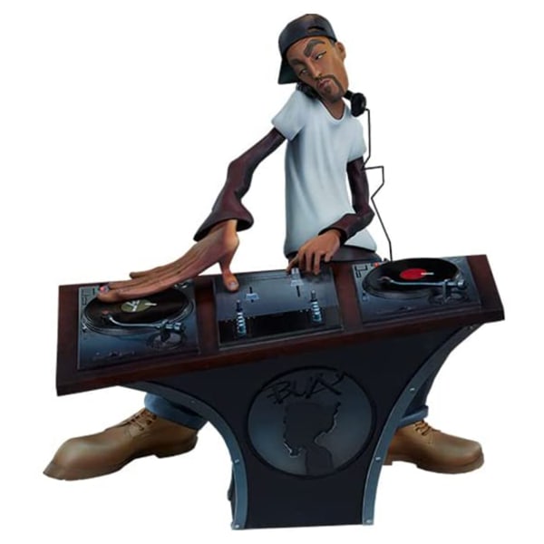 The Elements Of HipHop Artist Statue DJ Breakdance Modeling Resin (DJ)
