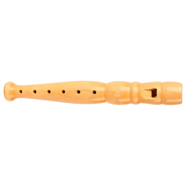 MH 6 hullers vertikal fløyte i tre, kort klarinett, treblåseinstrument, leketøy for barn, nybegynnere