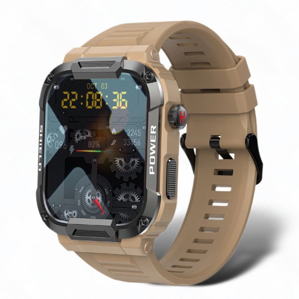 MK66 smart ur nyt full touch smart ur blodtryk oxygen MK66 smart watch+S yellow