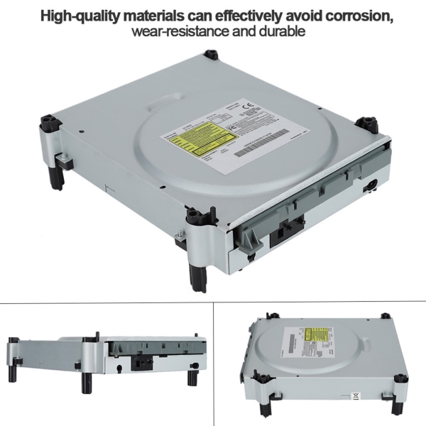Professionelt spilkonsol DVD-drev kompatibelt erstatningssæt til Xbox 360 DG-16D2S