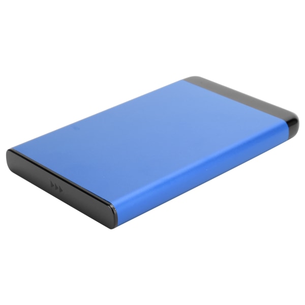 Mobil harddiskkabinett USB3.0 Bærbar 2,5 tommers SSD/HDD for SATA aluminiumslegeringskabinett 8TB