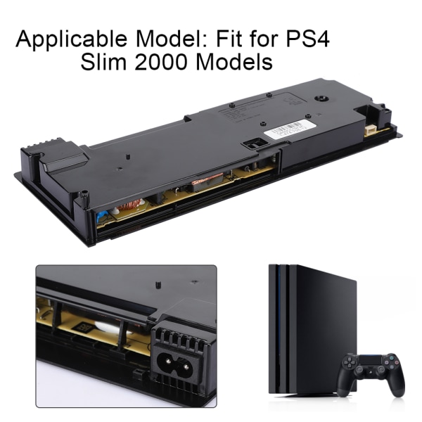 ADP-160CR power paristoyksikön vaihtosovitus PS4 Slim 2000 -malleilleADP-160CR