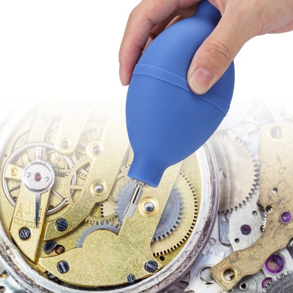 Gummi myk rengjøring Armbåndsur deler Rengjøringsverktøy Støvluftblåserpumpe Klokketilbehør