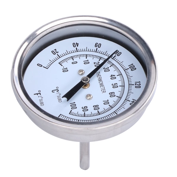 Indbygget termometer rustfrit stål temperaturmonitor til flydende væske udendørs