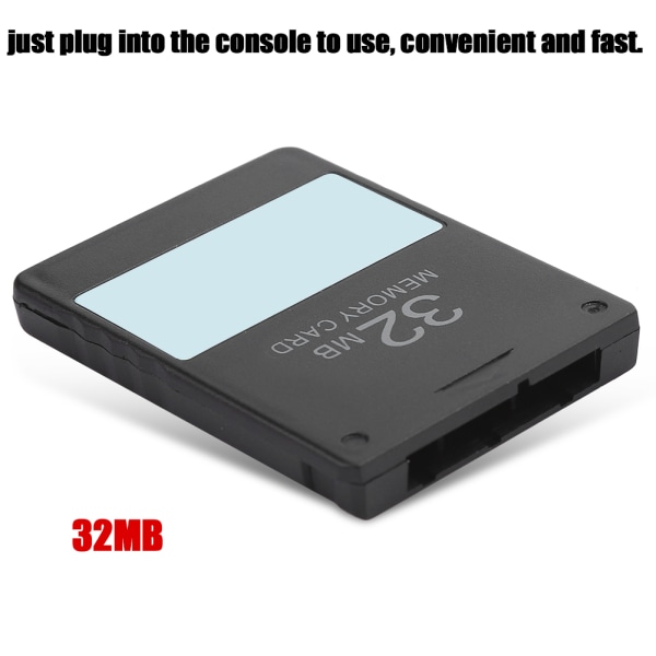 8M/16M/32M/64M gratis MCboot FMCB Memory Card Game Data Saver för PS2 Console32M