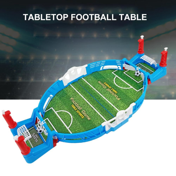 Pöytäjalkapallopelit jalkapallo lautapeli sisäkäyttöön kannettava urheilupöytälauta lapsille ja perheelle