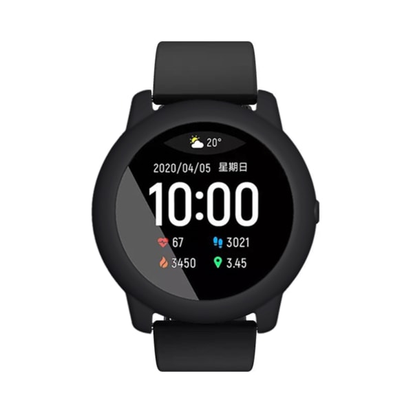 Veskedeksel kompatibelt for Solar LS05 Smart Watch Myk silikonbeskyttelsesveske for Xiaomi Solar-armbånd