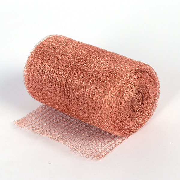 Højkvalitets gnaverbestandigt mesh 100 % kobber sneglebestandigt rottefuglnematode Ferramol strikket kobbernet til indendørs have