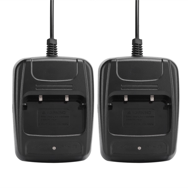 2st Interphone Walkie Talkie för Baofeng BF666S/BF777S/BF888S USB -laddare Batteriladdare med laddningsindikator