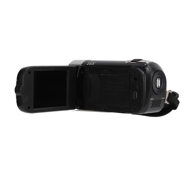 Videokamera videokamera Full HD 4K 48MP kameraoptager 270° rotation 2,7 tommer farveskærm 16X zoom digitale videokameraer